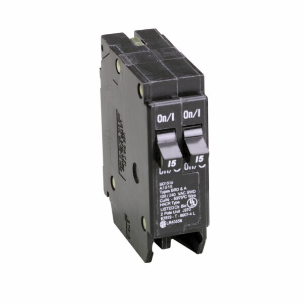 BD DPLX BKR 2-15A/1P 120/240V