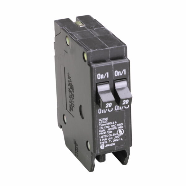 BD DPLX BKR 2-20A/1P 120/240V