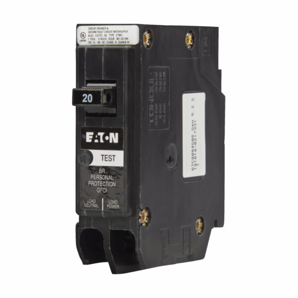 BR 5mA GFI BKR 20A/1P GFTCB120