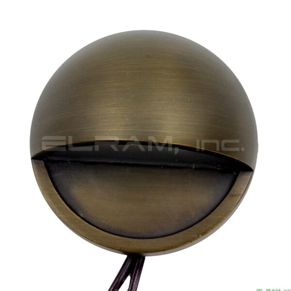 Brass Surface Moon Step Light