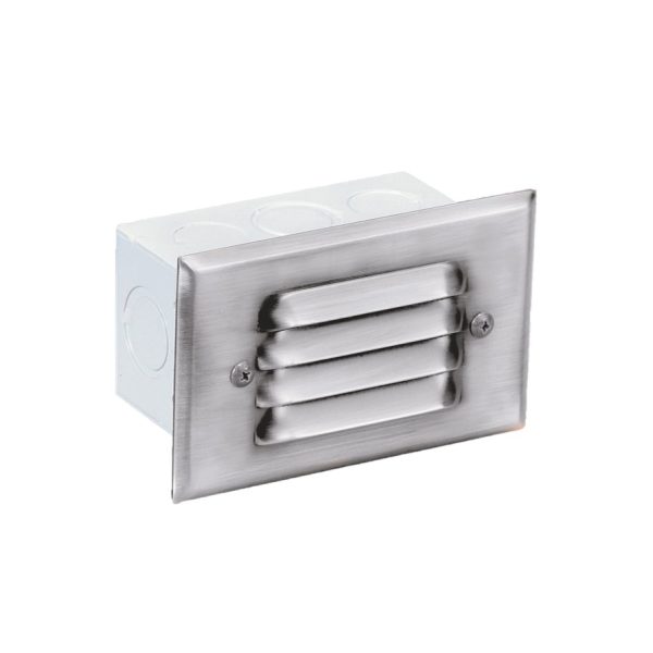 Steel 4 Louver Step Face Plate