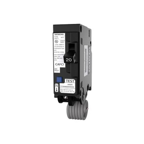 20AMP 1POLE ARC FAULT