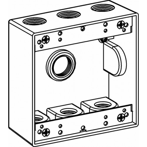 2-G W/P BOX 7 3/4'''' HUBS 2''