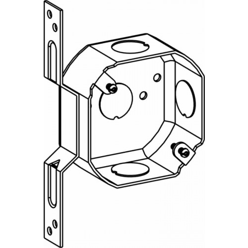 3'''' DRAWN OCT. BOX + BRACKET