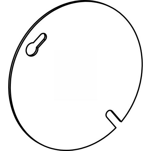 3'''' ROUND STEEL BLANK COVER