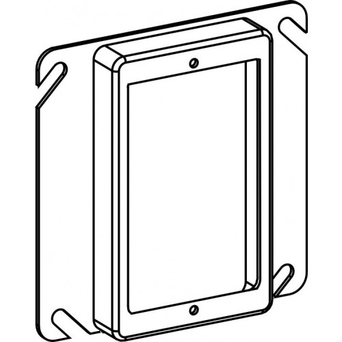 4S 1-G 1/4'''' RAISED STEEL DE