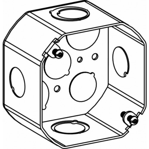 4'''' OCT. STEEL BOX 2-1/8''''