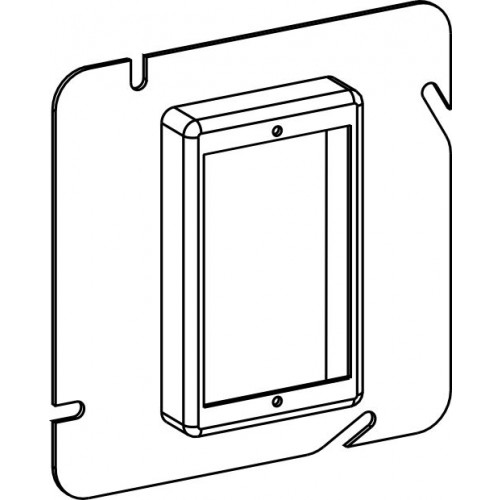 5S 1-G 5/8" RAISED STEEL DEVIC