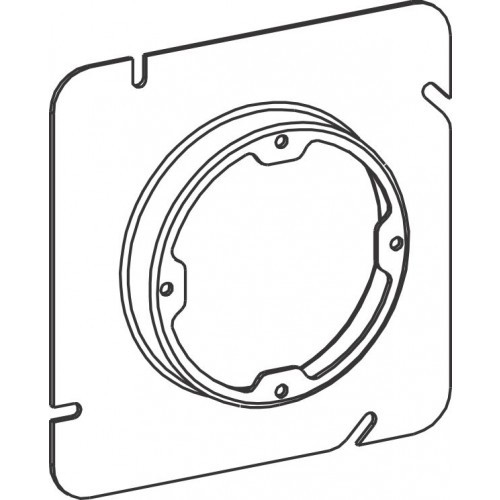 5S 5/8" RAISED STEEL PLASTER