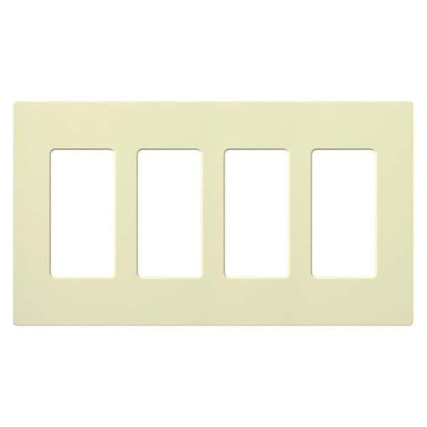 CLARO 4-GANG WALLPLATE