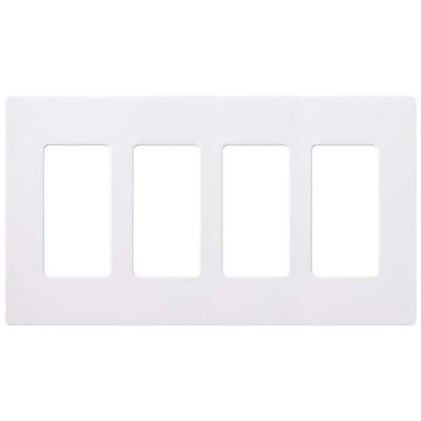 CLARO 4-GANG WALLPLATE