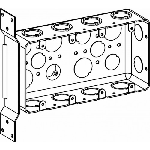 4-G DRAWN HANDY BOX + FLT BRKT