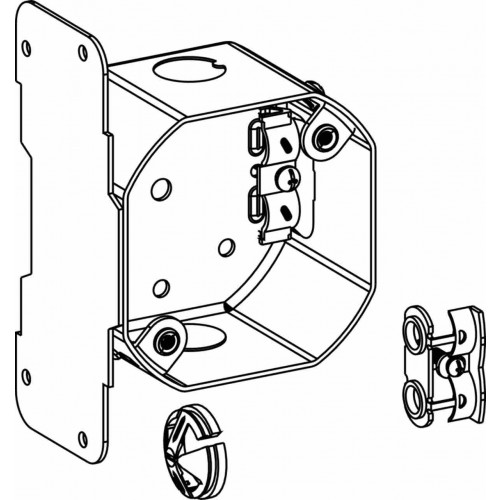 FAN SUPPORT BRACKET BOX 2-1/8'