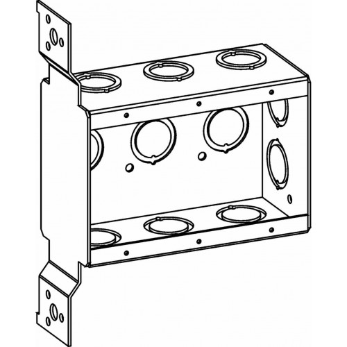 3-G SWITCH BOX 2-1/2" DEEP
