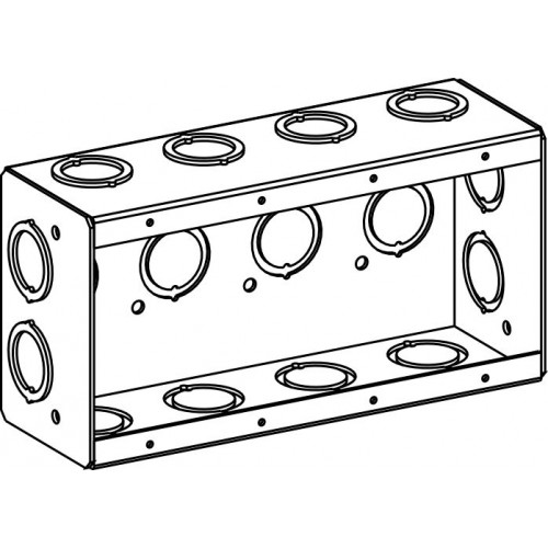 4-G MASONRY BOX 2-1/2" DEEP