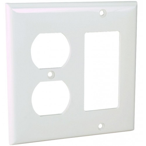 2-G WALL PLATE - DUPLEX/GFI IV