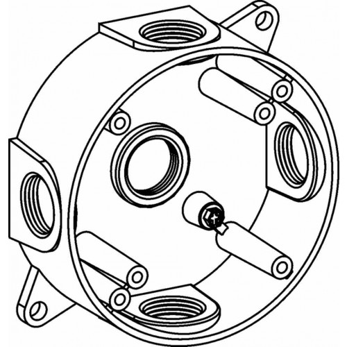 4'''' ROUND W/P BOX 5 1/2''''