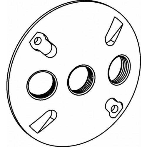 4'''' ROUND W/P COVER 3 1/2'''