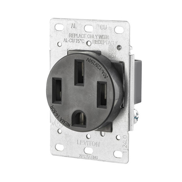 50A 125/250V 66500-BK, 1258-SP